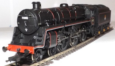 BACHMANN 32-502 STANDARD CLASS 5MT 4-6-0 LOKOMOTIVE 73082 ''CAMELOT'' BR SCHWARZ