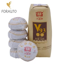 TAETEA 2018 Chinese Yunnan Dayi Ripe Pu'er Tuo Tea V93 Shu Puer Tuocha 100g