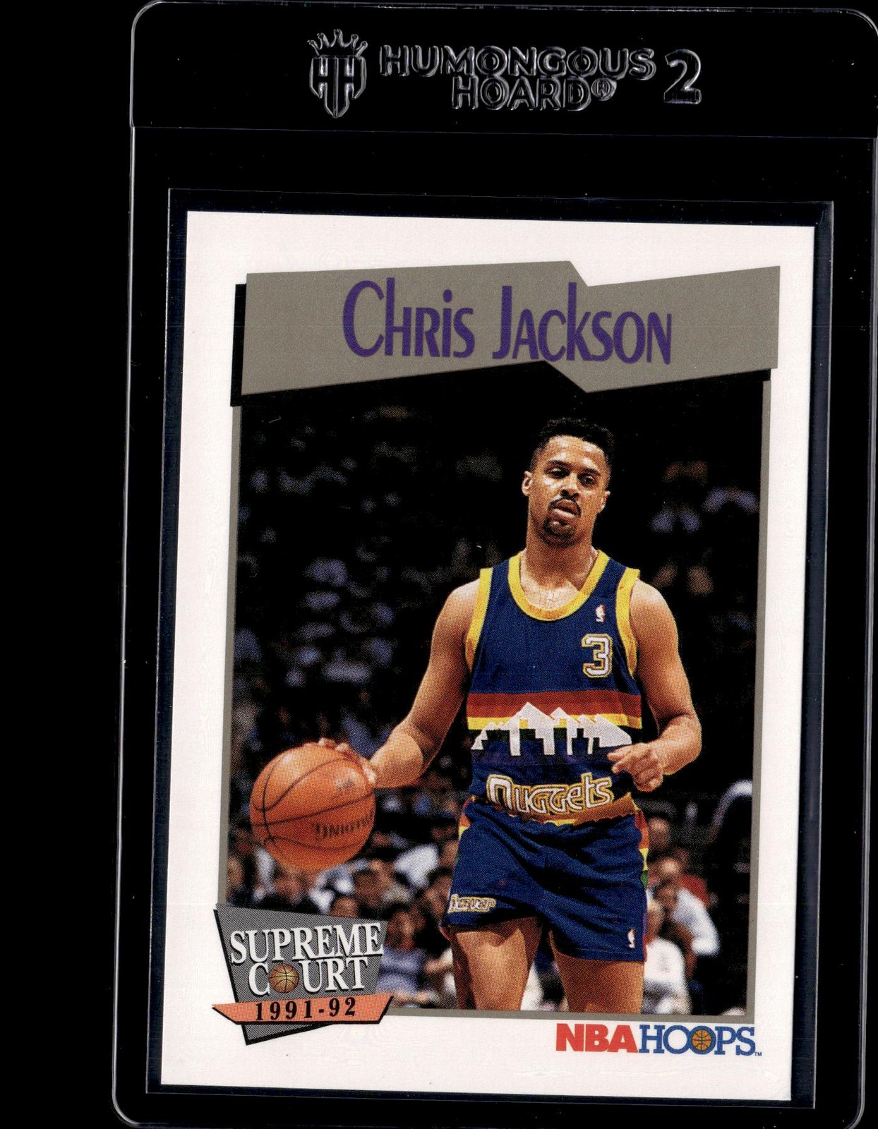 1991-92 Hoops #461 Chris Jackson