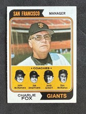 1974 Topps - Don McMahon, John McNamara, Joey Amalfitano #78🔥AI GRADE 8!🔥NM🔥