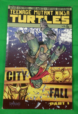 IDW TEENAGE MUTANT NINJA TURTLES Vol. 6 City fall part 1 2014 TPB