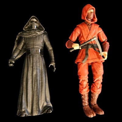 Star Wars Kylo Ren & Marvel Hand Ninja 6'' Action Figures Lot Hasbro Black Series