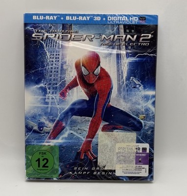 The Amazing Spider Man 2 Rise of Electro Blu-Ray 3D Film Blu Ray Disc Sehr Gut