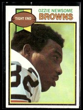 1979 Topps Ozzie Newsome #308 HOF Rookie Card EX RC. rookie card picture