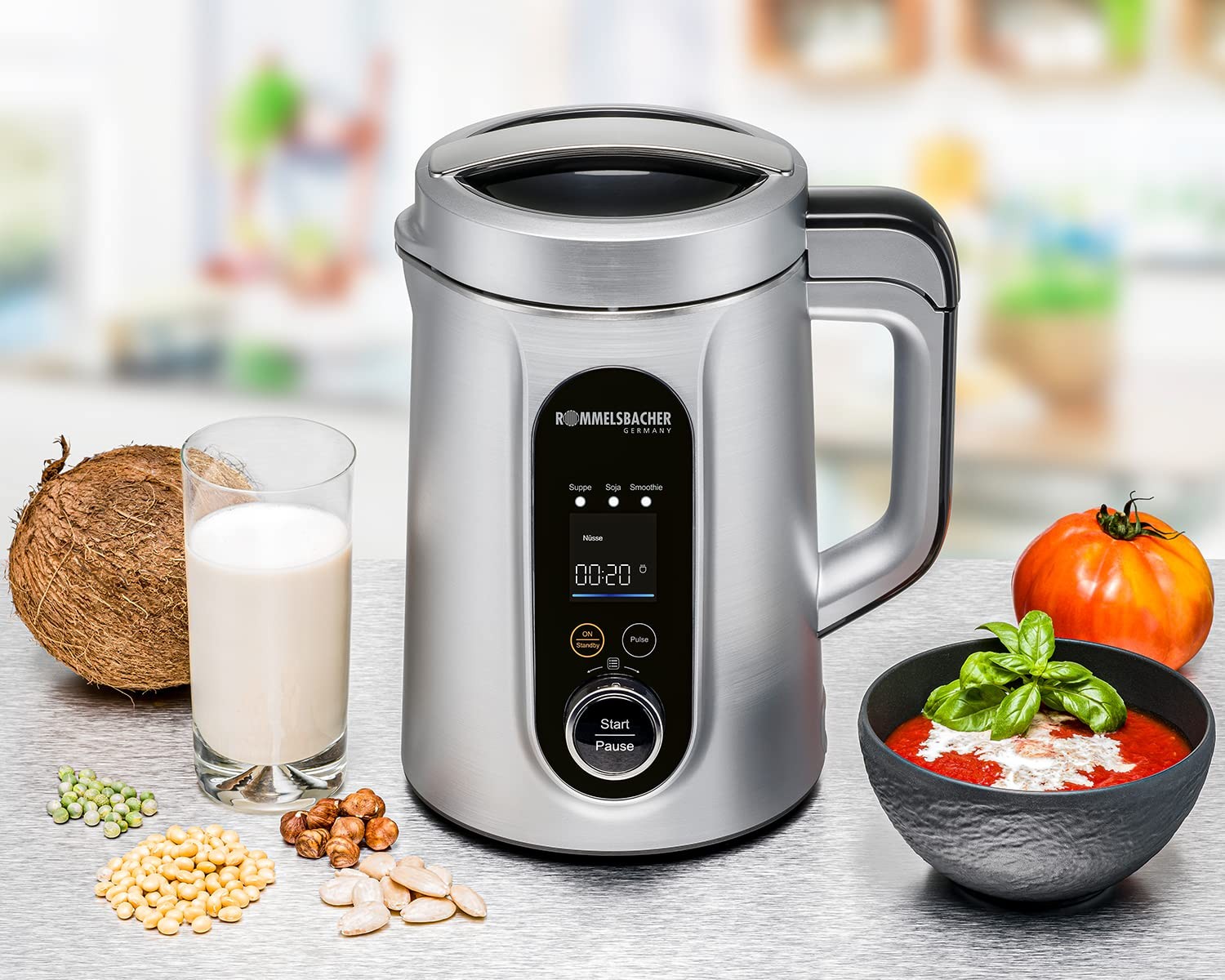 Machine à soupes et boissons végétales SVD 1400 avec 9 programmes - 3
