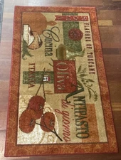 Mohawk Home Collection Flavors Of Tuscany Harvest Accent Rug 30x50” NEW w/o Tags