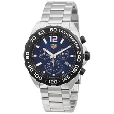Tag Heuer Formula 1 Chronograph Quartz Blue Dial Men's Watch CAZ101AV.BA0842