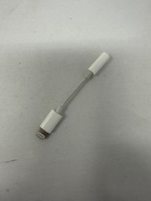 Authentic Apple Lightning to Headphone 3.5mm Jack Adapter - White MMX62AM/A
