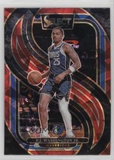 2024-25 Panini Select Premier Level Red Cracked Ice Prizm PJ Washington Jr 1pi4