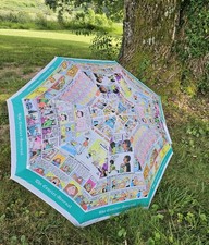 VTG The Courier Journal Comic Strip Umbrella Peanuts Garfield Family Circus