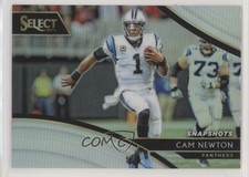 2018 Panini Select Snapshots Silver Prizm Cam Newton #SN-21 x7n
