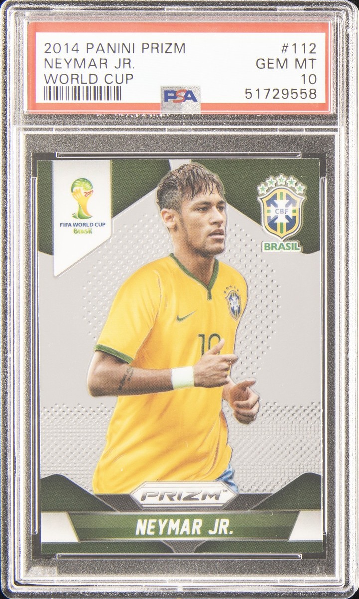 2014 PANINI PRIZM WORLD CUP #112 NEYMAR JR. PSA 10 | eBay
