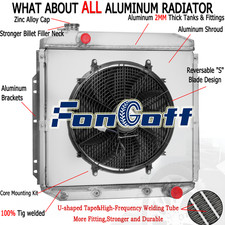 4row Radiatorshroud Fan Fits 1953-1956 Ford F-100 F250 F350 Pickup Truck L6 V8 4row Radiatorshroud Fan Fits 1953-1956 Ford F-100 F250 F350 Pickup Truck L6 V8