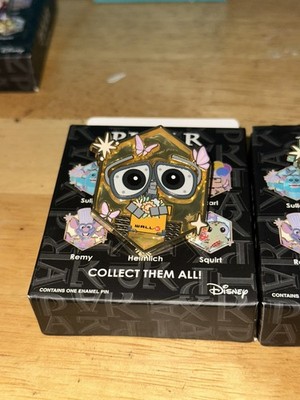 Disney Pixar Wall-E Chibi Stained Glass Blind Box Enamel Pin