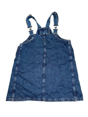 Free People We The Free Women’s Denim Smock Overall Minidress Size XS NWT - Picture 7 of 8