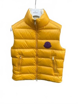 Moncler Genius 1952 Parken Gilet Down Puffer Vest Yellow Size 2