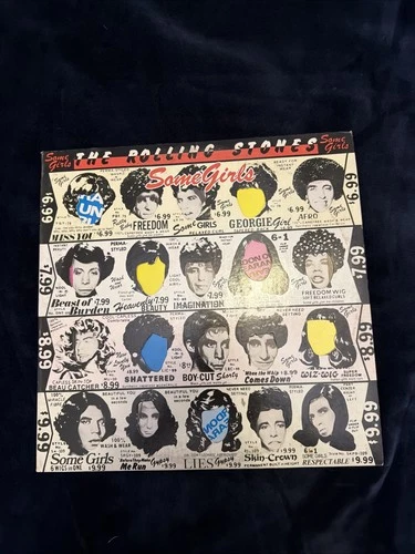 The Rolling Stones Some Girls Vinyl LP Record (1978) COC-39108