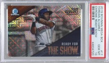 2019 Bowman Mega Box Mojo Refractor Yordan Alvarez #RFTS-17 PSA 10 GEM MT 3k6