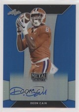 2018 Leaf Metal Draft Blue 29/35 Deon Cain #BA-DC1 Auto 0f8