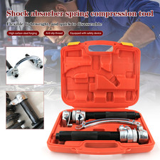 Heavy Duty Coil Spring Compressor Hook Strut Clamp Suspension Car Auto Tool Set