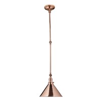 HäNgeleuchte Deckenlampe HäNgelampe Stahl Kupfer D 29,7 Cm Esszimmerleuchte