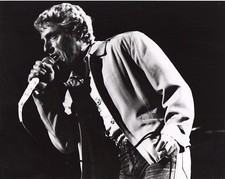 THE WHO PHOTO ROGER DALTREY1982 HUGE 12INCH UNRELEASED UNIQUE IMAGE COLLECTIBLE