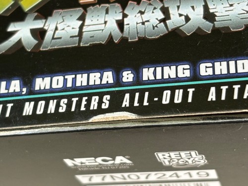 NECA Godzilla 2001 Atomic Blast Ultimate Godzilla Figure New & Sealed - 第 12/13 張圖片