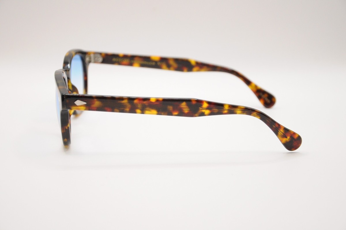 小物 MOSCOT LEMTOSH 49-24-145 MOSCOT LEMTOSH W/ METAL NOSE PADS SUN Olive / Tortoise Frame