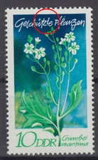 DDR 1563 f47 postfrisch ** Plattenfehler n. Schrage