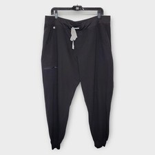 FIGS Mens Jogger Scrub Pants XL Black