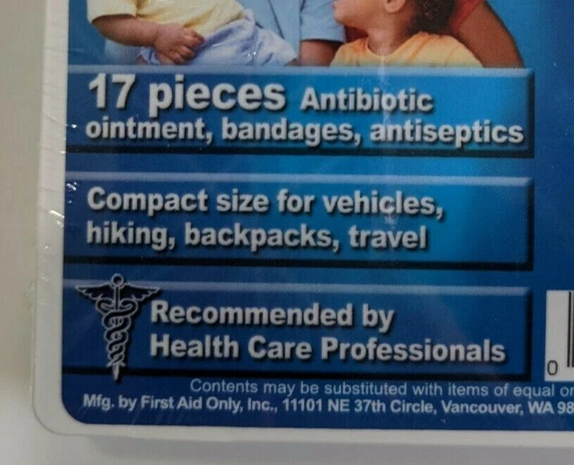 LOT of 48: First Aid Emergency Travel Kit Medical Band-Aids and More-  EXPIRED - Image 4 of 4