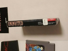 Uninvited NES Complete in Box 1991 Tested Rare Nintendo CIB