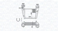 Magneti Marelli LadeluftküHler FüR VW Passat Variant 3B6 3B3 Skoda Superb I 3U4