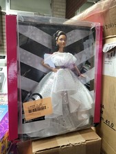 Barbie 60th Anniversary African American Diamond-Inspired Collector DAMAGED BOX