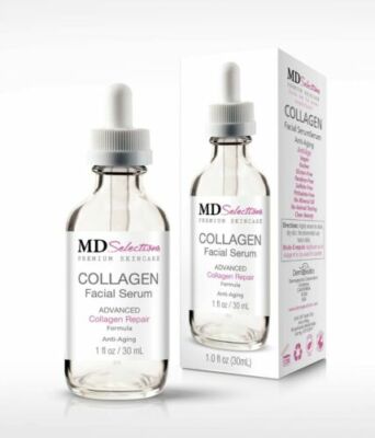 MD Selections Collagen Anti Aging Facial Serum 1 Fl Oz NEW! 