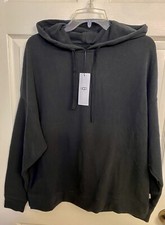 Authentic UGG Women Hoodie Sweatshirt Kyree Micro Terry Black Size: M Sport