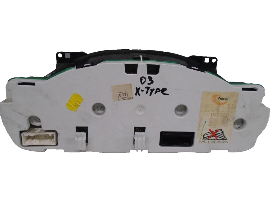 Cuadro de velocímetro Jaguar X-Type 2003-2004 con centro de mensajes MPH OEM VI611255 Foto 3 de 4