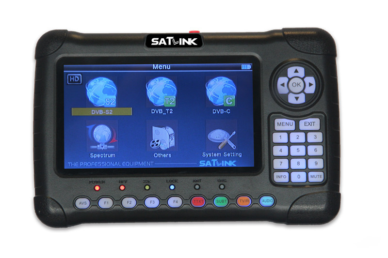 SATLINK WS6980 Digital Satellite TV Finder DVBS2/C/T2 COMBO Spectrum analyzer eBay