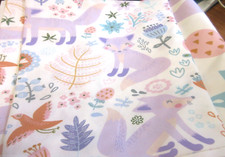 No longer available Purple FOX Duvet Cover  Pillowcase Set FULL Size Woodland 