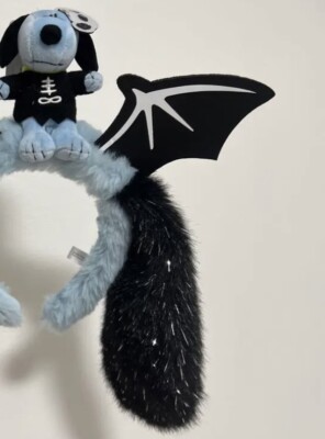 New! USJ Headband Peanuts Snoopy Halloween 2023 Universal 