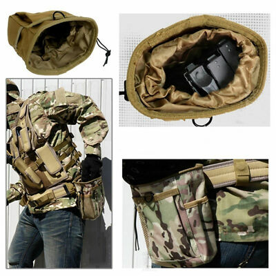 Pochette Magasin Tactique Molle 600D – Ceinture Pistolet Militaire Dump Pouch