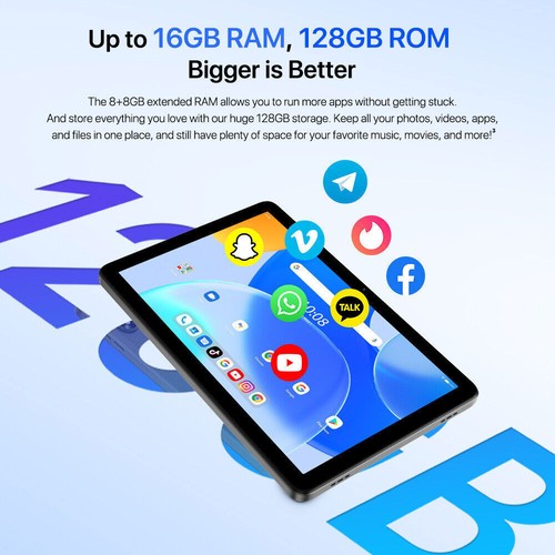 Tablet UMIDIGI G3 Tab Ultra 8GB+8GB Octa Core 10.1" 128GB Android Desbloqueado - Imagen 6 de 8