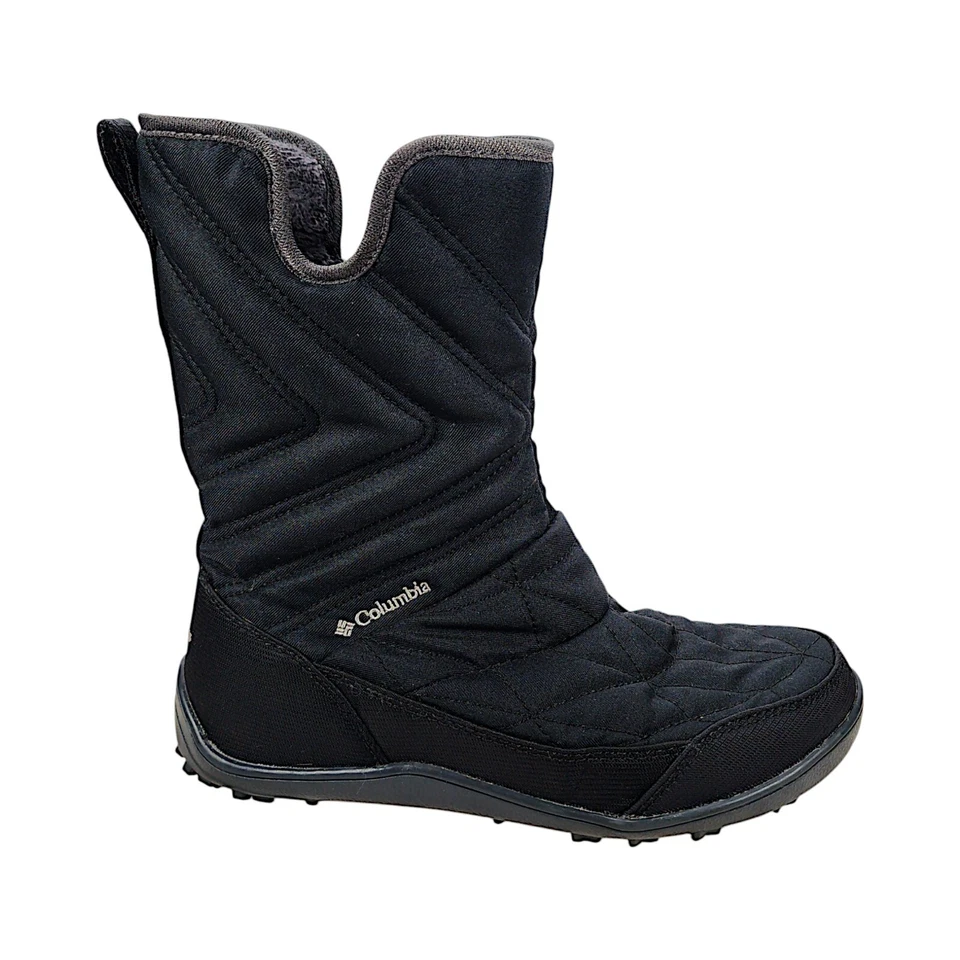 Botas de Senderismo Columbia Minx Slip III Negras Omni Grip Para Mujer Talla 7 EE. UU. Foto 4 de 4