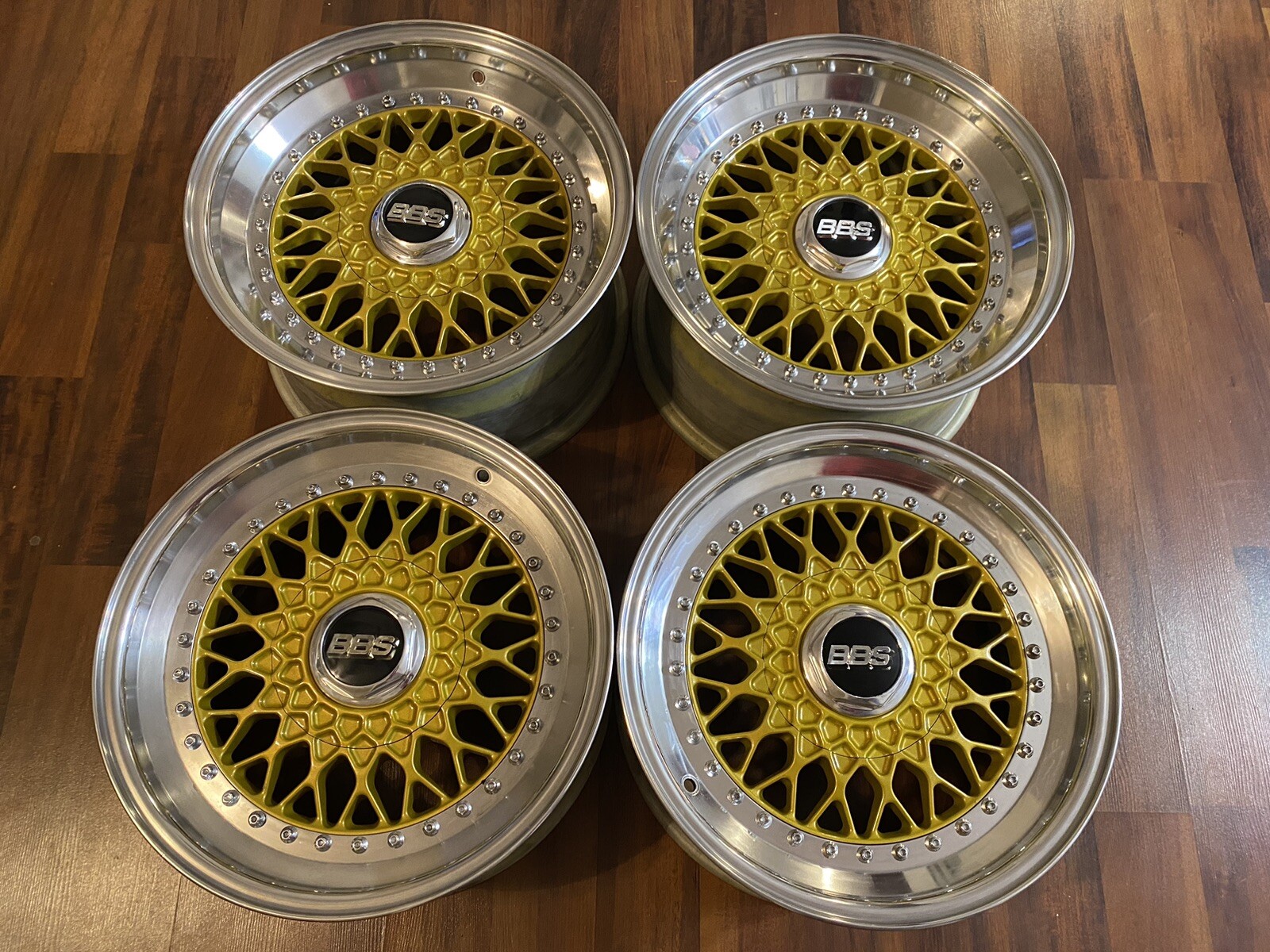 希少 当時物 BBS RS032 15×6.5J +17 PCD114.3 1本 BBS