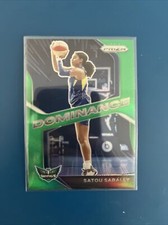 2021 Panini Prizm WNBA Dominance Green #12 Satou Sabally