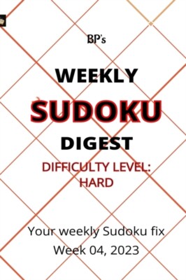 Pritchard - BP'S WEEKLY SUDOKU DIGEST - SCHWIERIGKEIT HART - WOCHE 04 202 - J555z