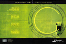 1999 Bf Goodrich Tires Doug Ripple Modified Chevrolet Corvette Vintage Print Ad