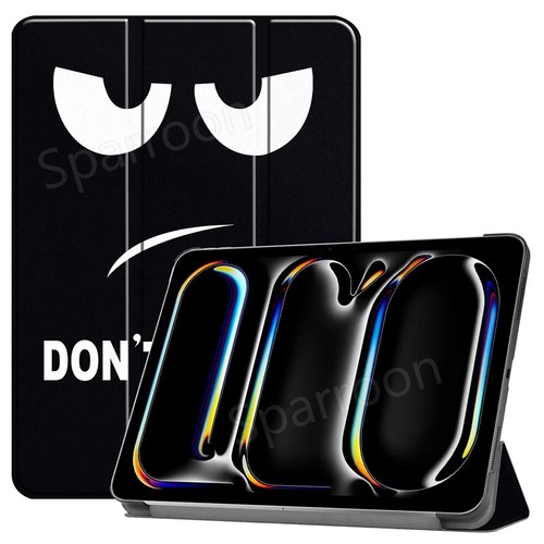 For 2024 iPad Air 11" 13" iPad Pro 11" 13" Slim Leather Stand Smart Case Cover - Picture 68 of 83