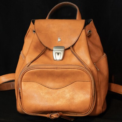 Schedoni Modena Leather Backpack Rucksack Ferrari Lamborghini