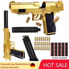 Spielzeug Pistole Wüstenadler Kinder Pistole Plastikpistole Blaster mit Munition